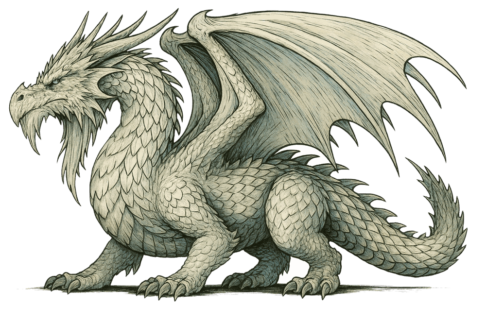 Ancient White Dragon