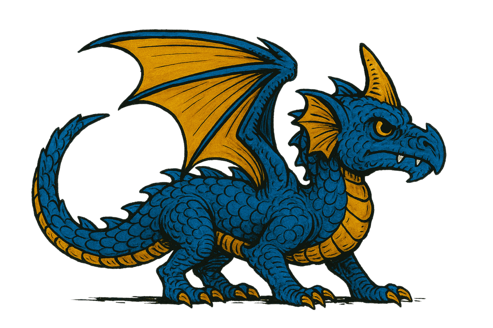 Young Blue Dragon