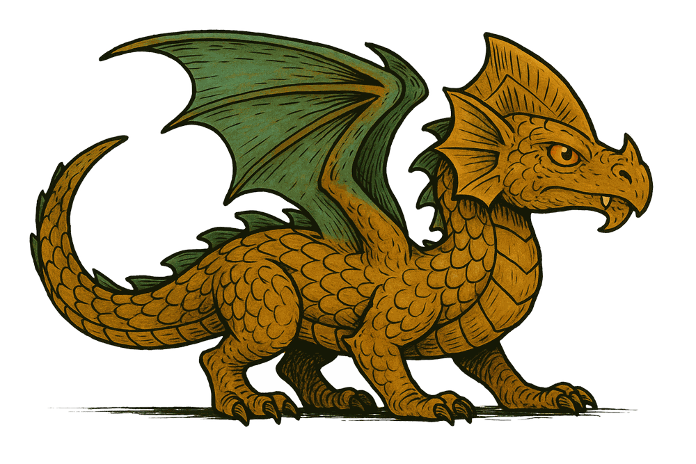 Brass Dragon Wyrmling