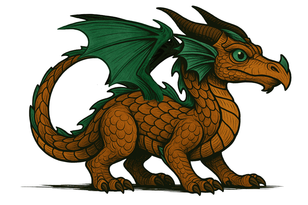 Bronze Dragon Wyrmling