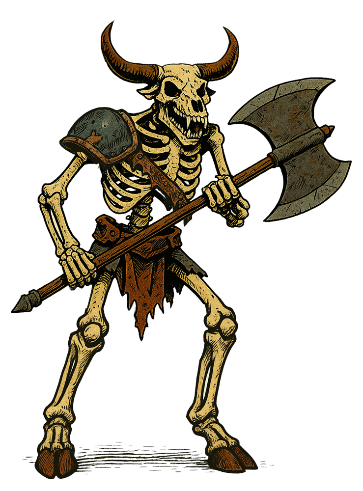 Minotaur Skeleton