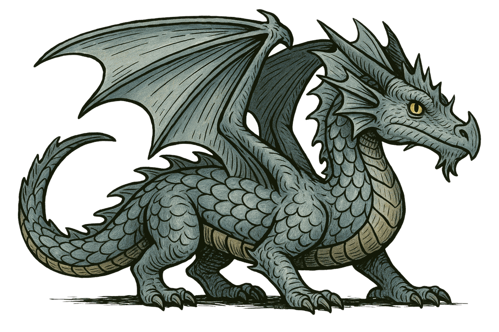 Silver Dragon Wyrmling