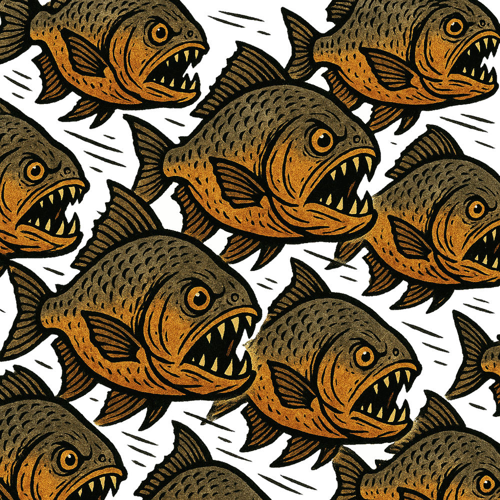 Swarm of Piranhas