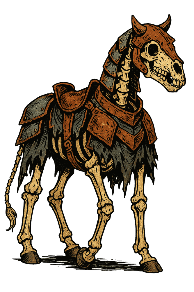Warhorse Skeleton