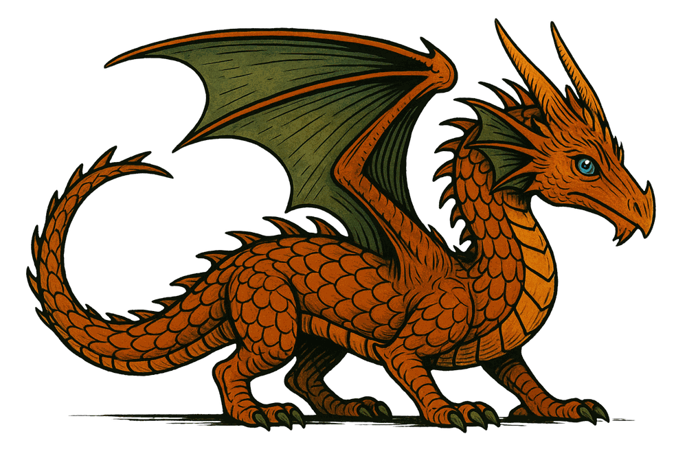 Young Copper Dragon