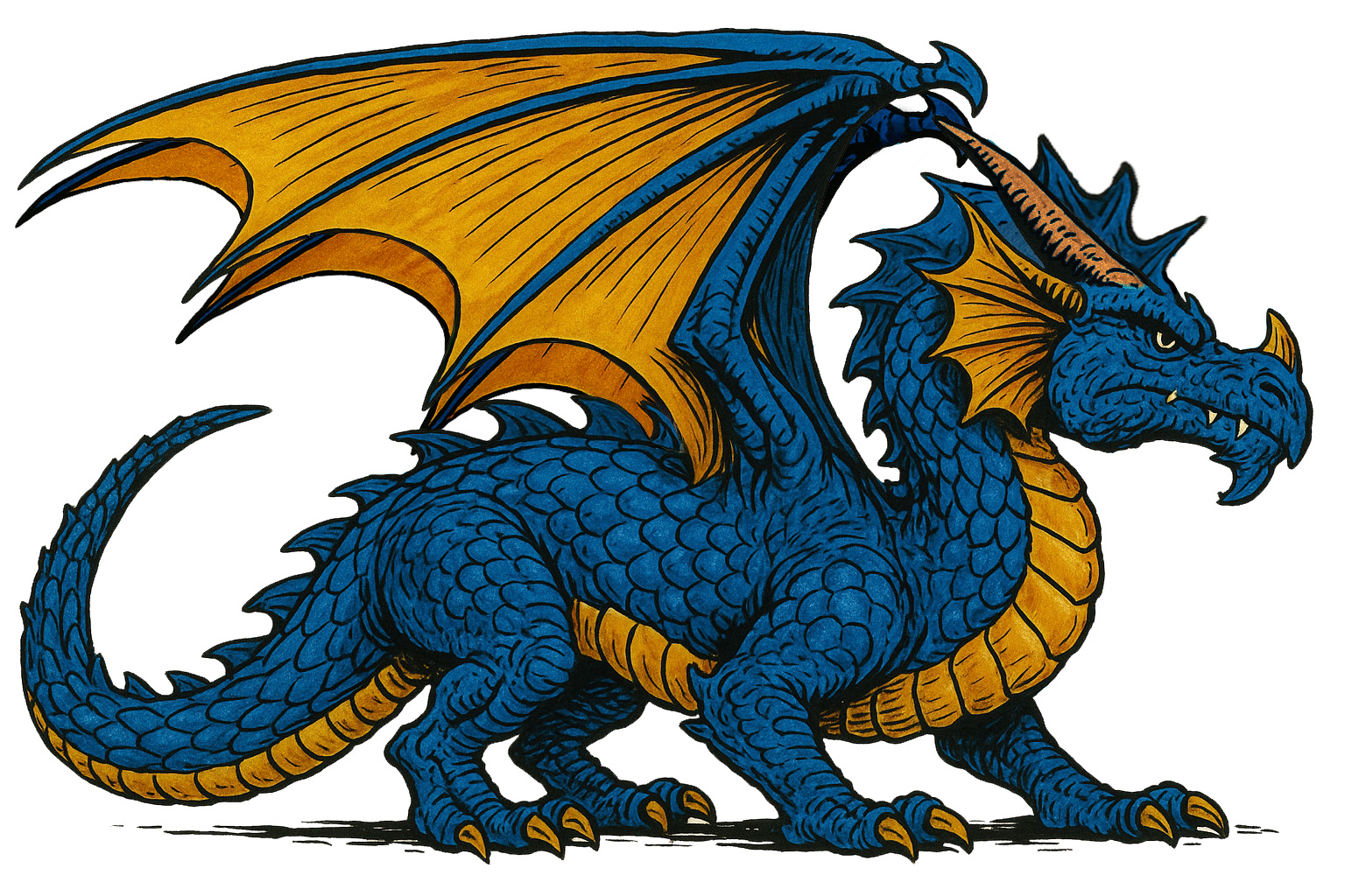 Adult Blue Dragon