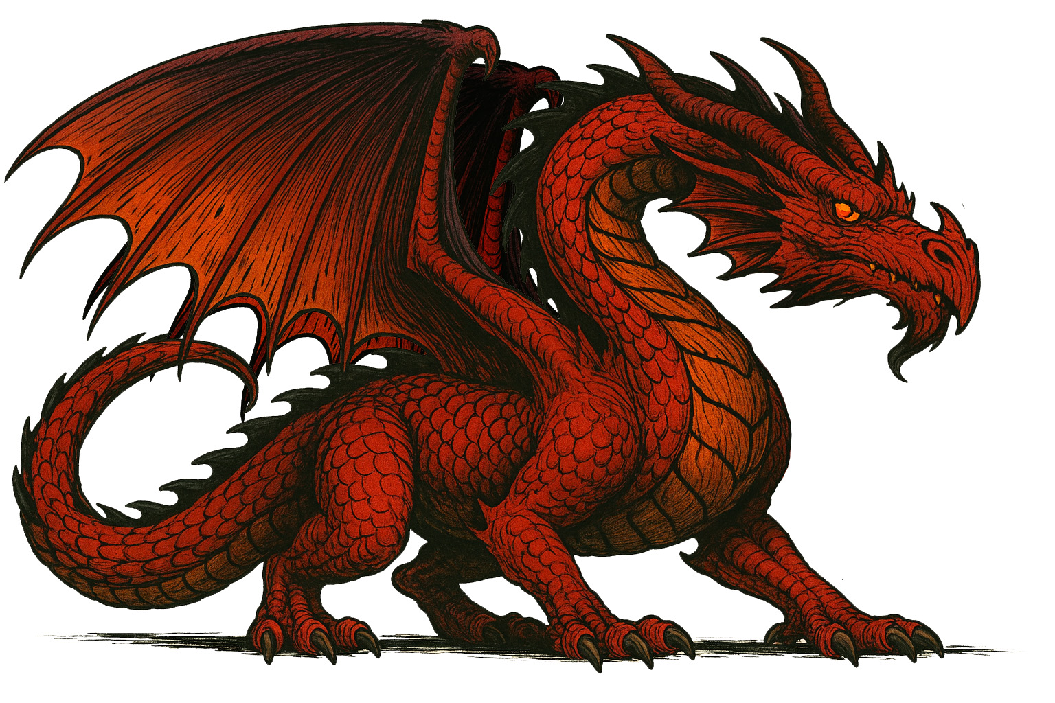 Ancient Red Dragon