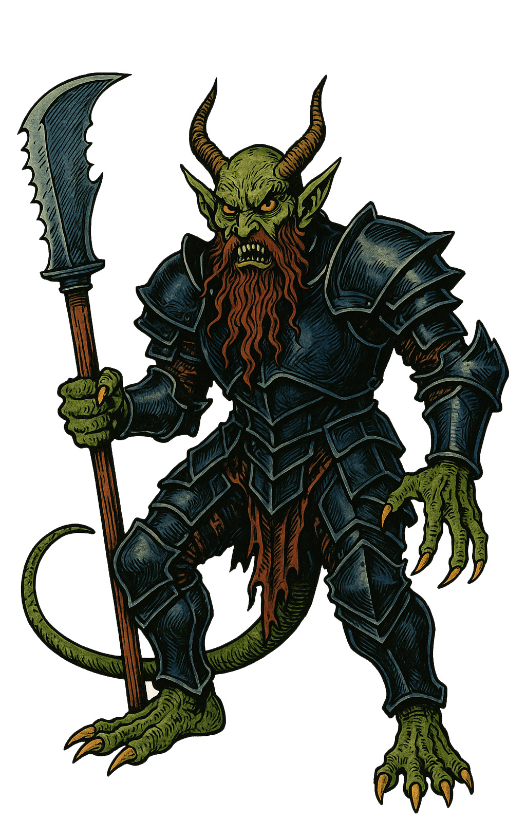 Bearded Devil