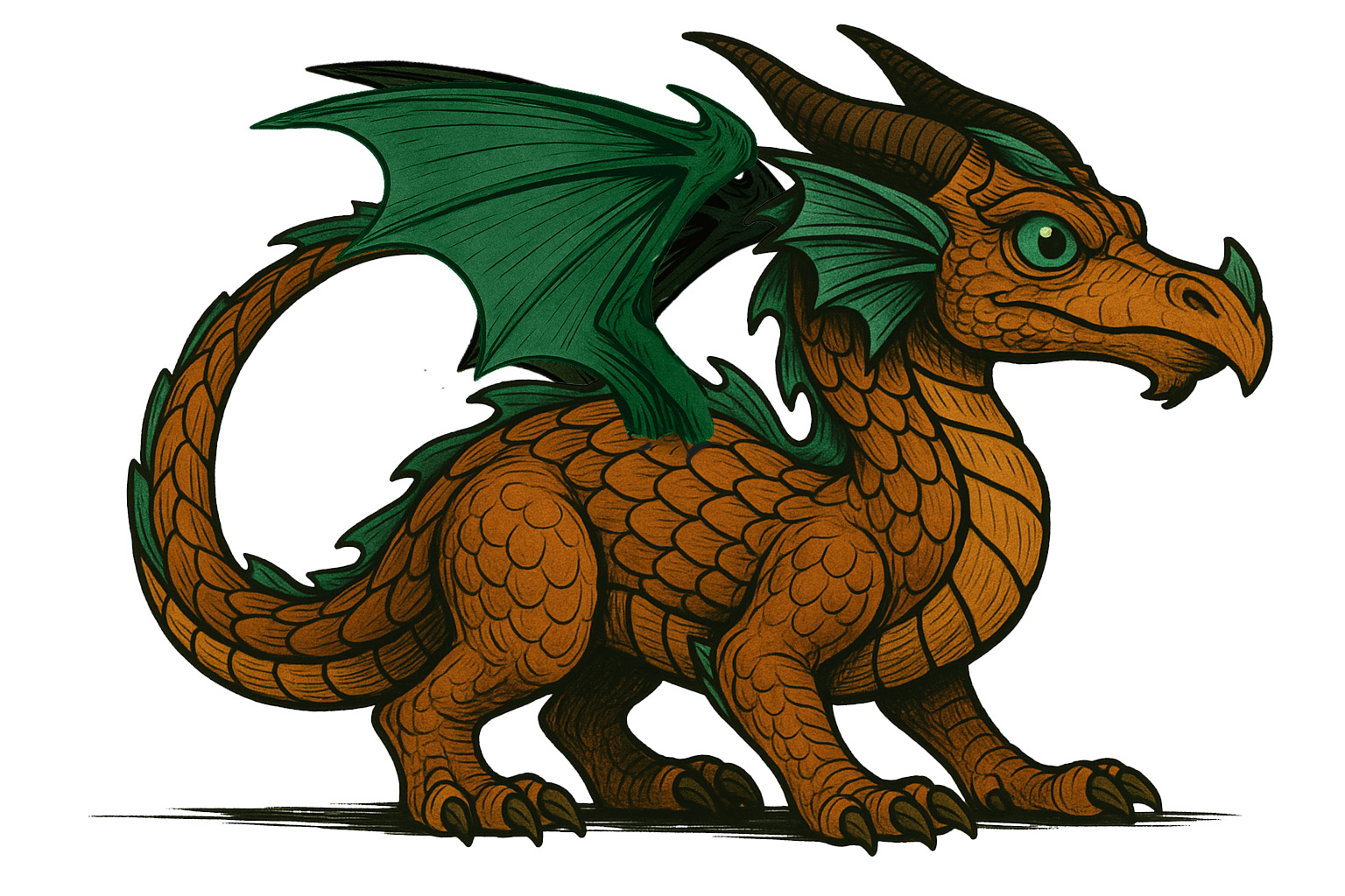 Bronze Dragon Wyrmling