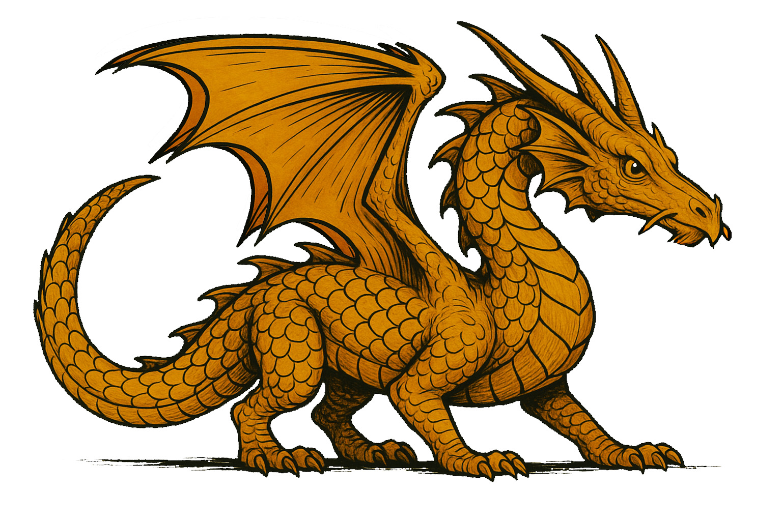 Gold Dragon Wyrmling