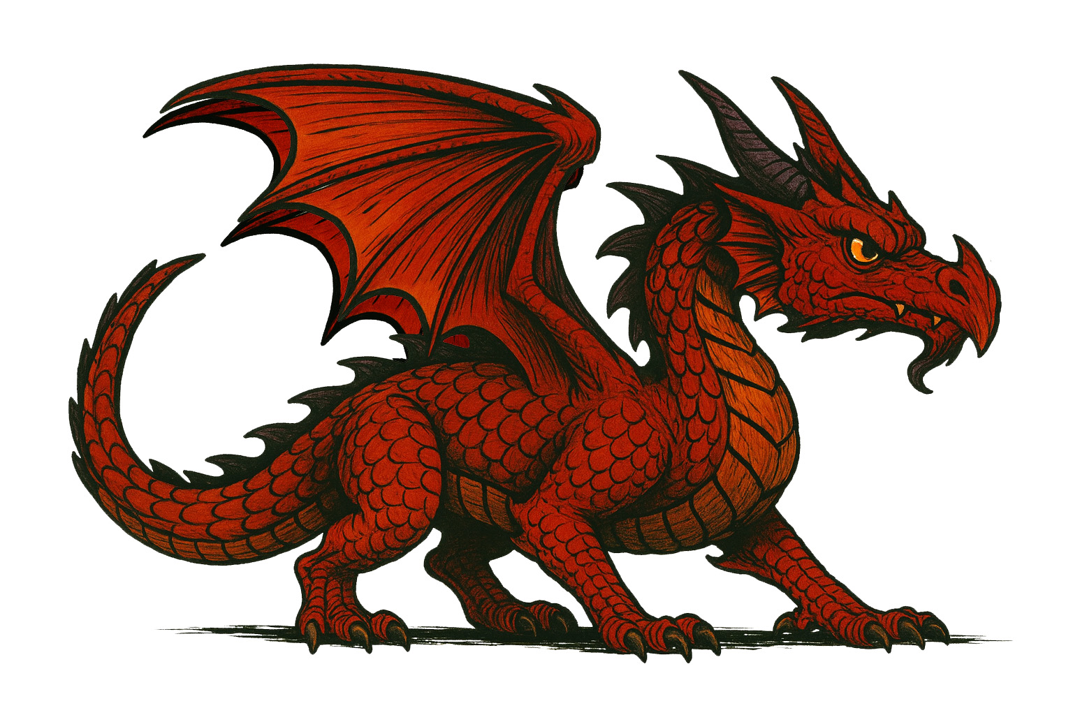 Red Dragon Wyrmling
