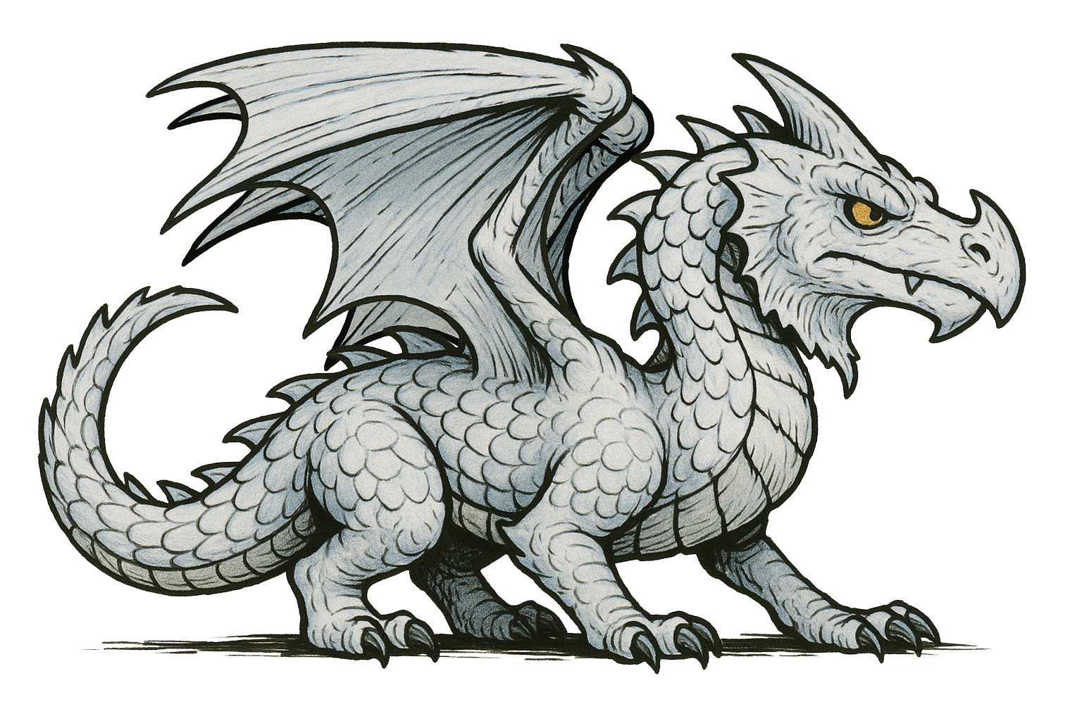 White Dragon Wyrmling
