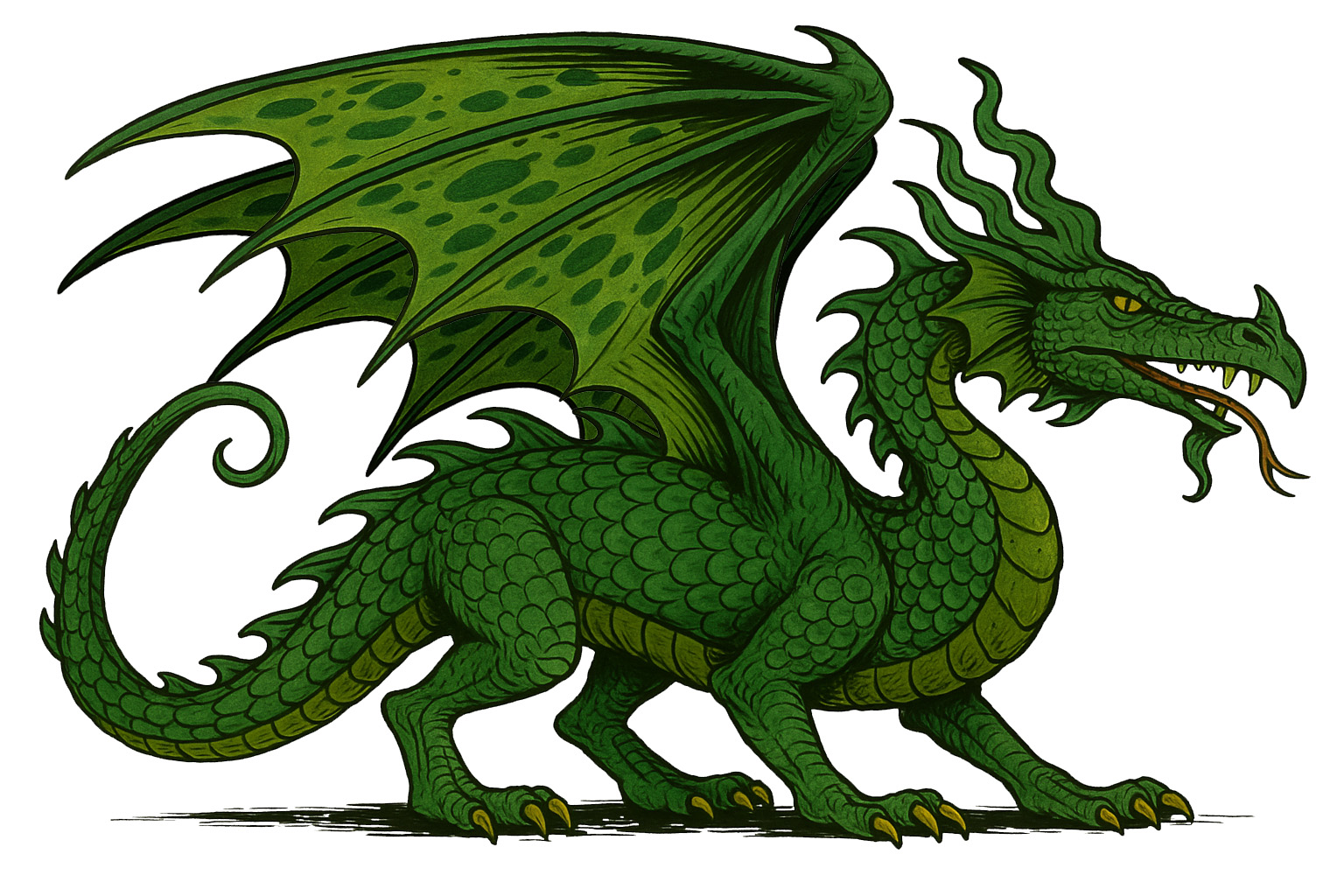 Young Green Dragon