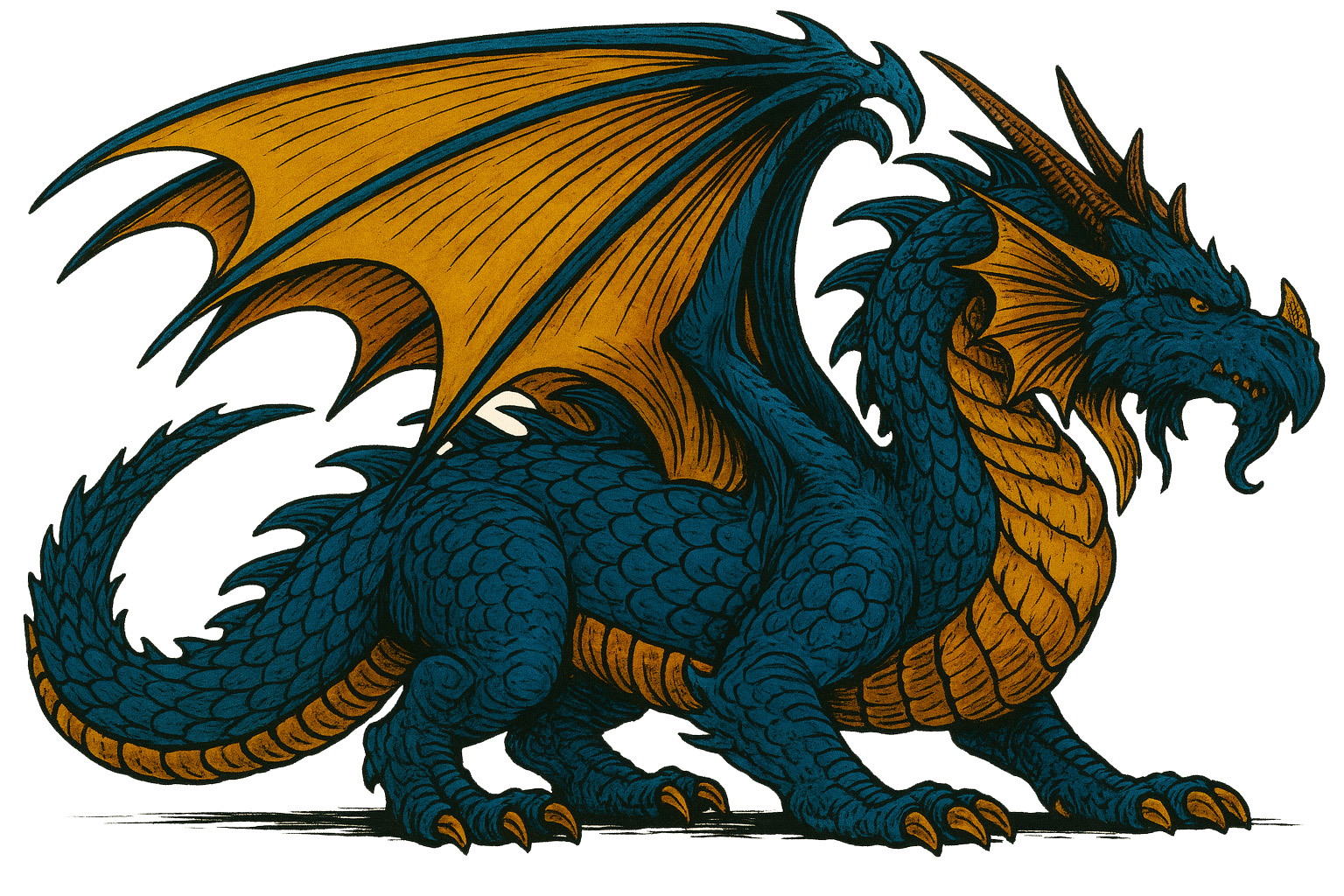 Ancient Blue Dragon