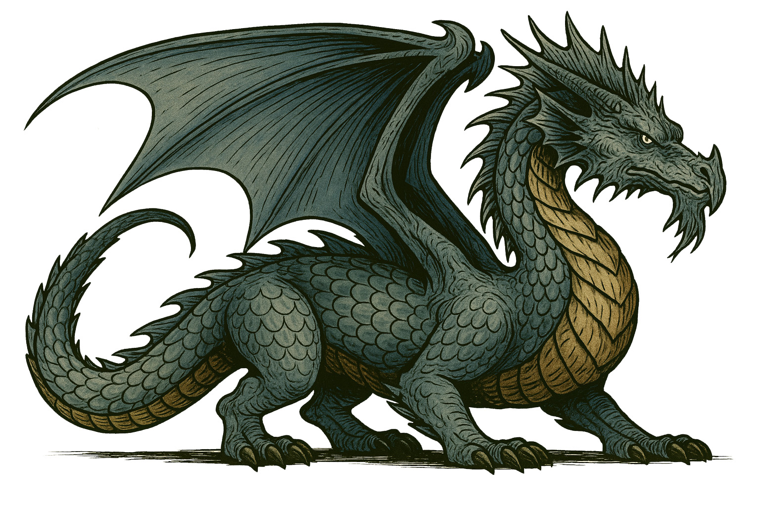 Ancient Silver Dragon