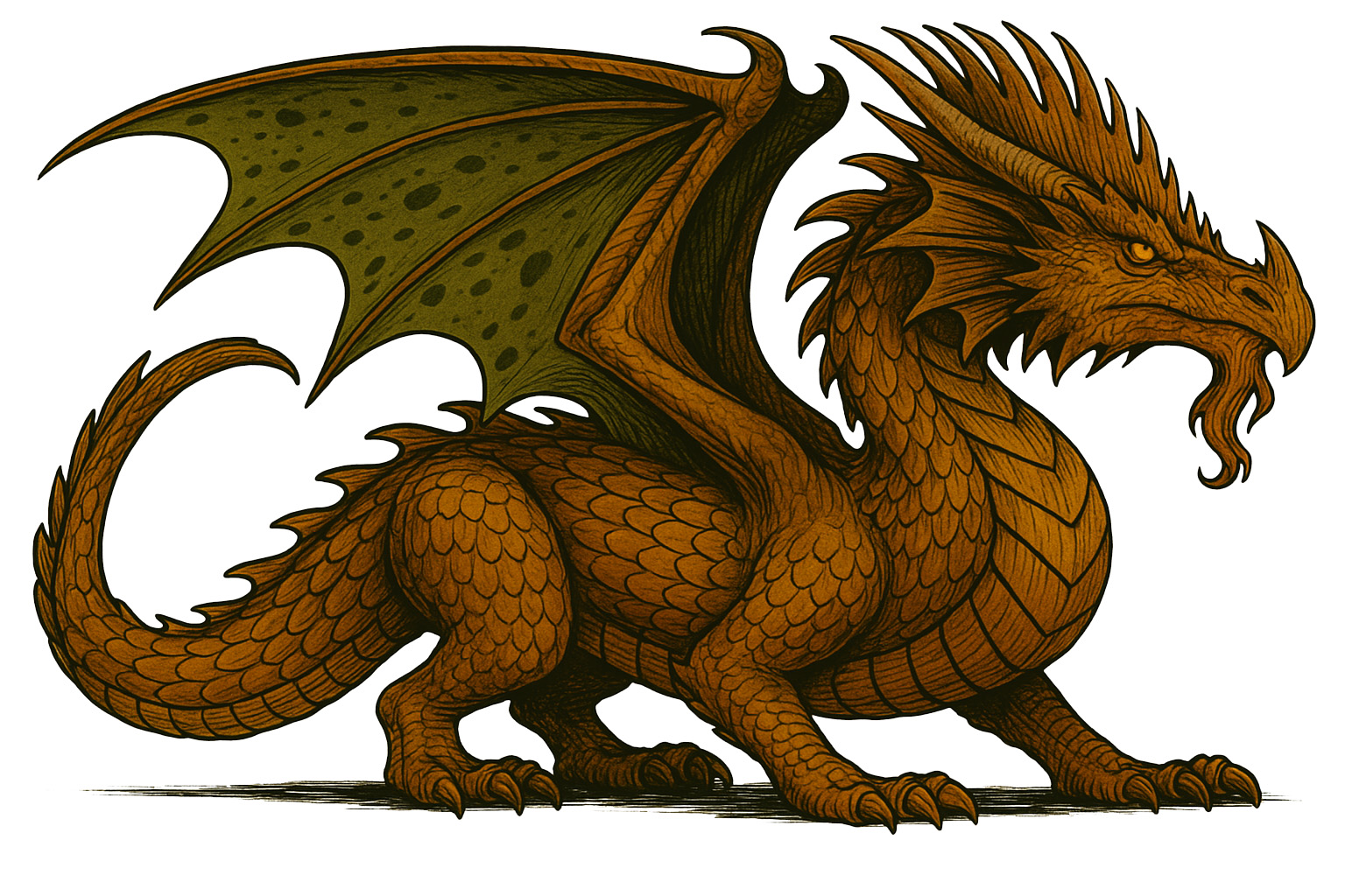 Ancient Brass Dragon