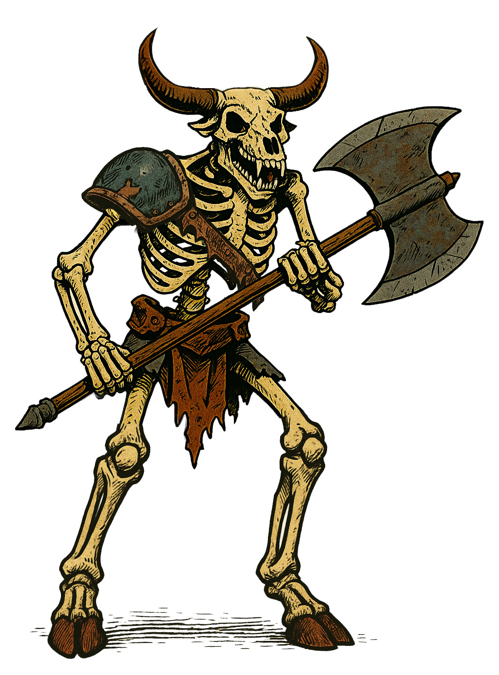 Minotaur Skeleton