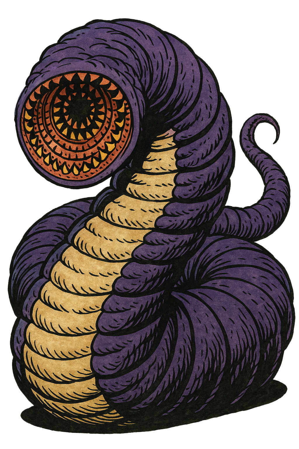 Purple Worm