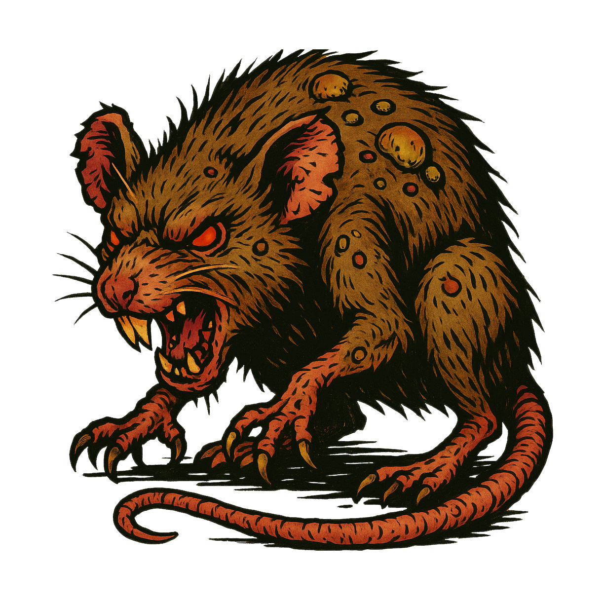 Diseased Giant Rat