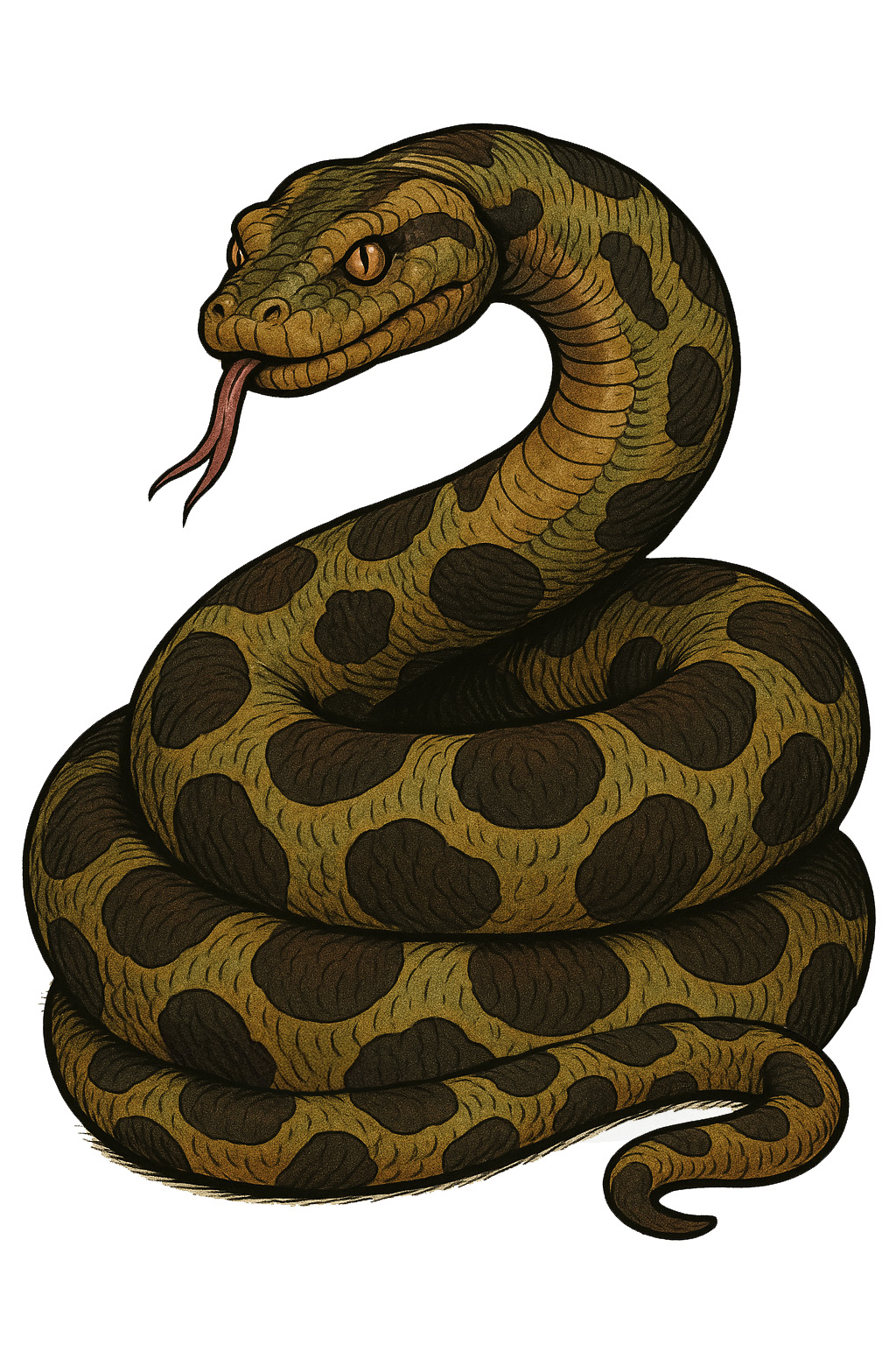 Giant Constrictor Snake