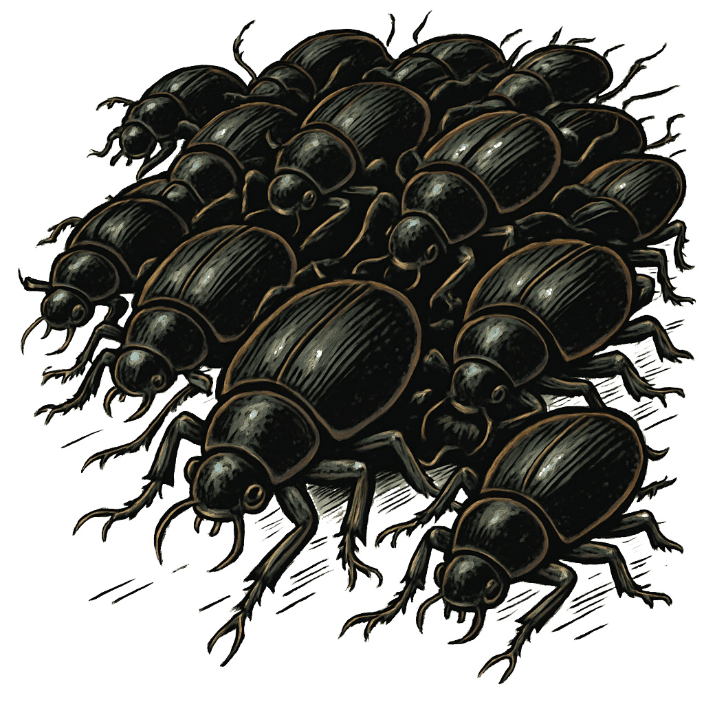 Swarm of Beetles
