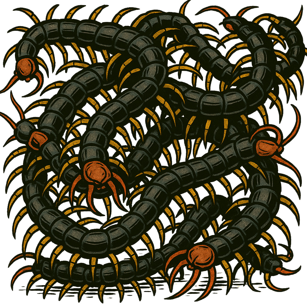 Swarm of Centipedes