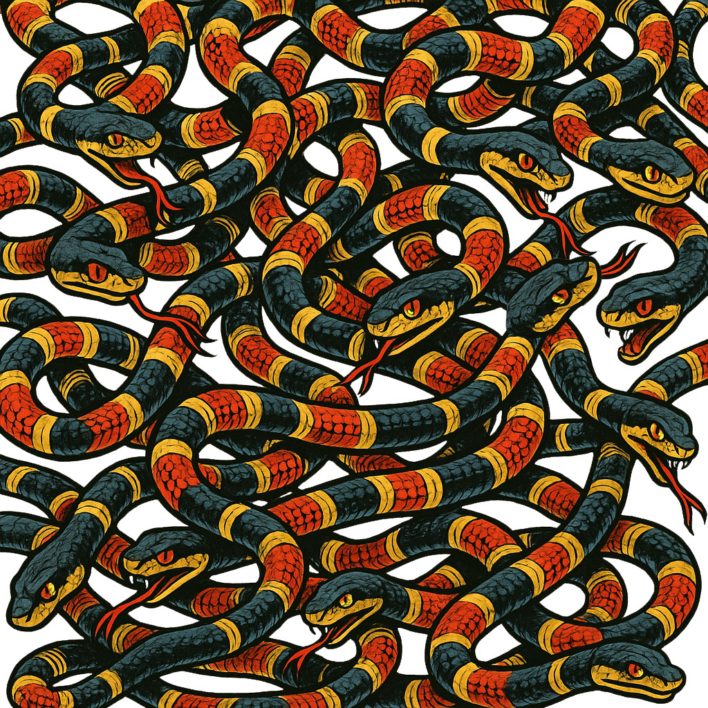 Swarm of Poisonous Snakes